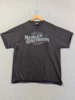 Harley Davidson T-Shirt Large Black Las Vegas Nevada